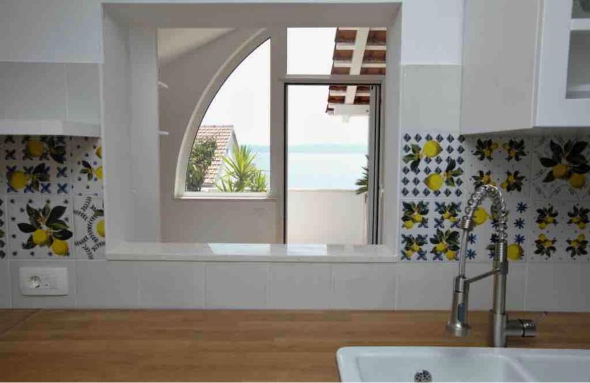 Trogir Ciovo Big Seaview Apartment Near The Sea Zewnętrze zdjęcie